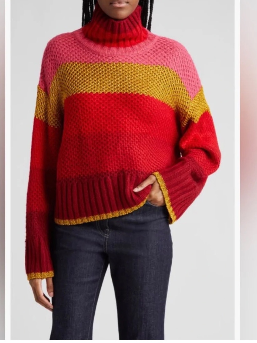 FARM Rio Shiny Stripes Sweater - Picture 5 of 6